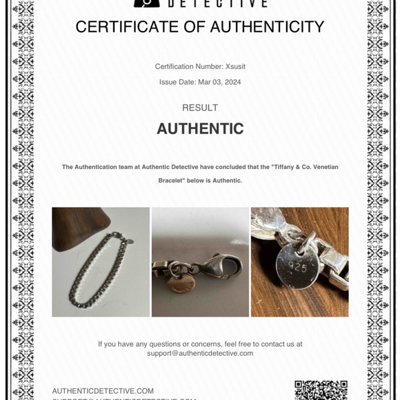 Tiffany & Co. Venetian Link Bracelet - Picture 2 of 5